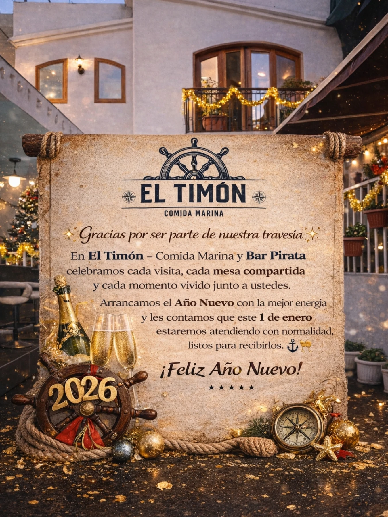 El Timón - Comida Marina