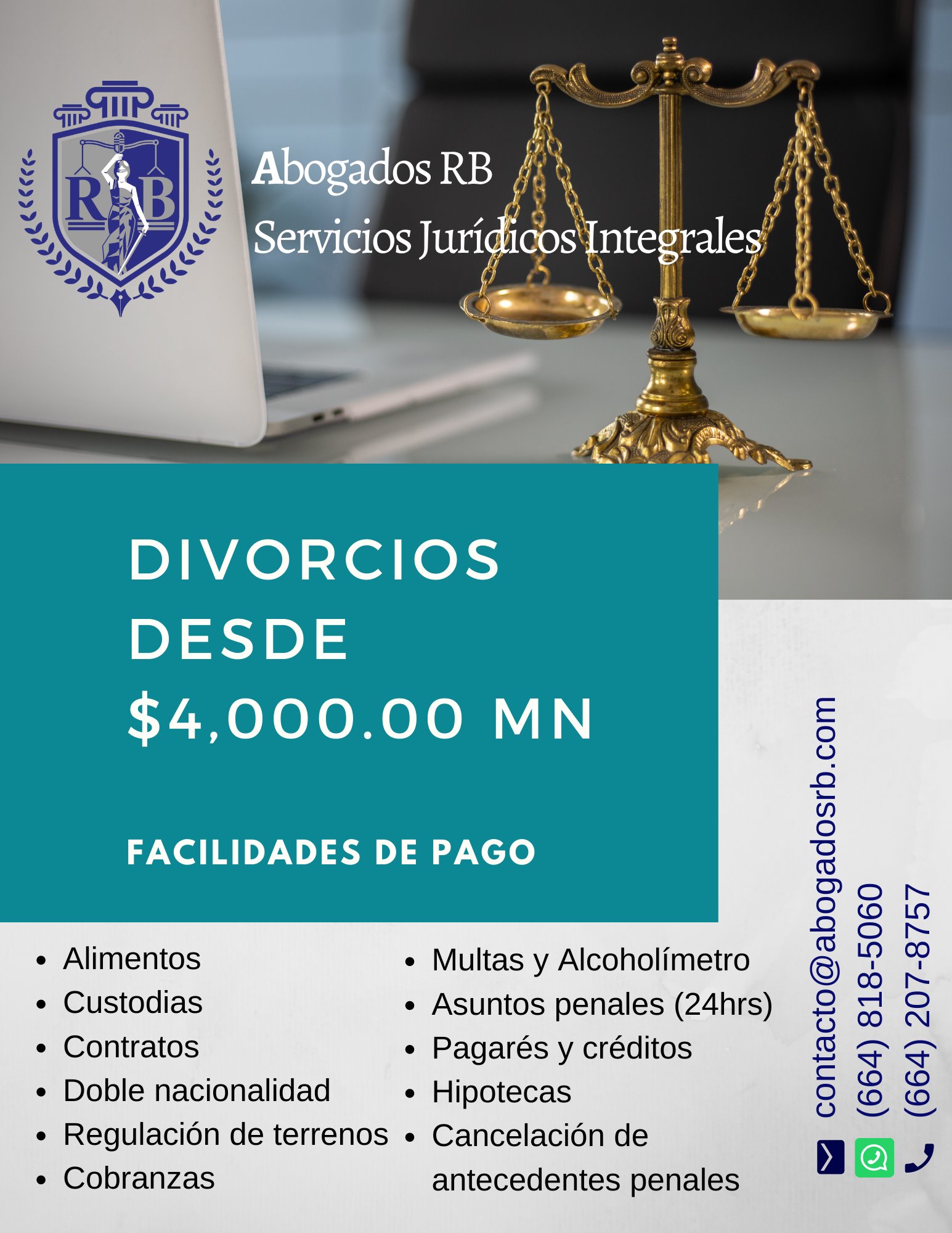 Abogados RB Servicios Jurídicos Integrales | Tijuana