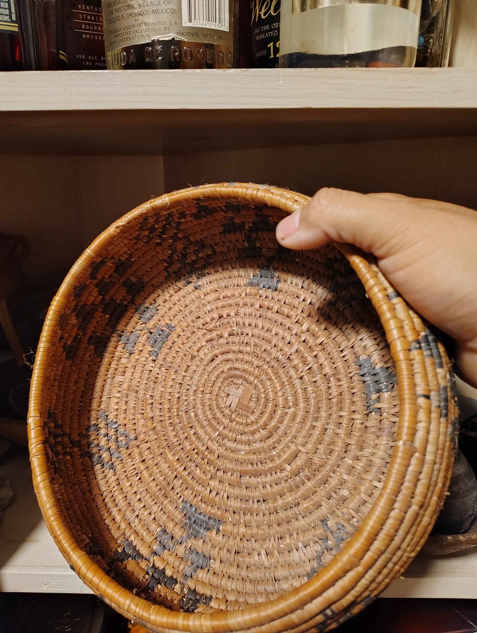 Vintage Mission Era Native American Basket - Baskets - Chico ...