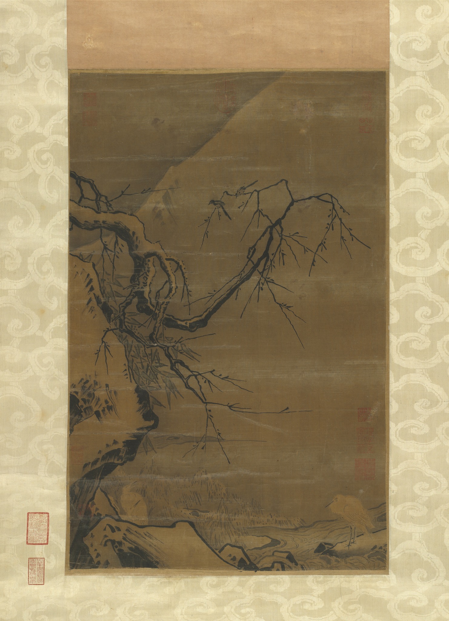 Hong - 故宮博物院 雪灘雙鷺 馬遠 宋 馬遠（活動於西元1190－1224），字欽山，祖籍河中（今山西永濟）。光宗、寧宗朝畫院待詔。擅畫 ...