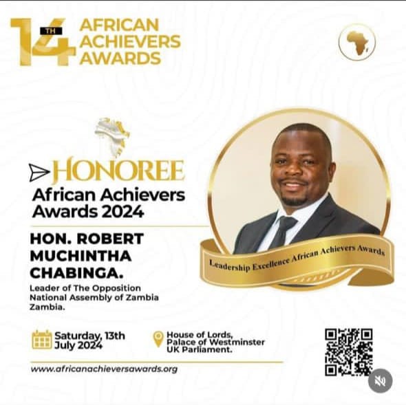 Kalemba - Chabinga gets nominated for African Achievers Award PF ...