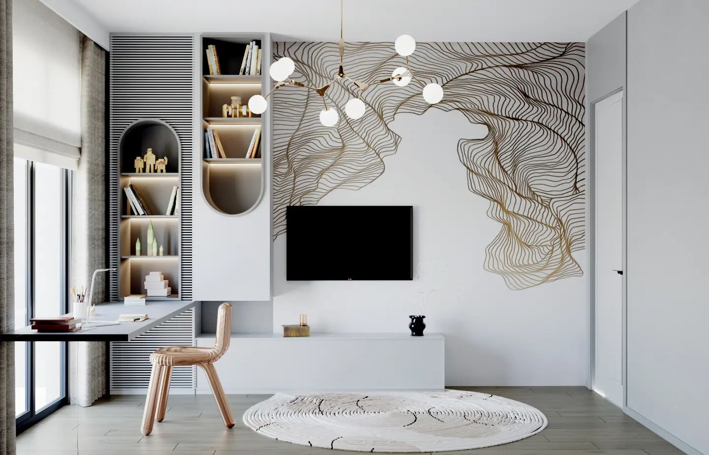Ukiyo Interiors - Prime Oran 4+1 Örnek Daire Çocuk Odası