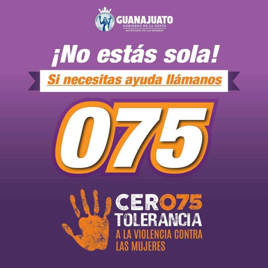 Prevención - #Difunde No te calles! 🗣 El 📞 075 es una línea de apoyo y ...