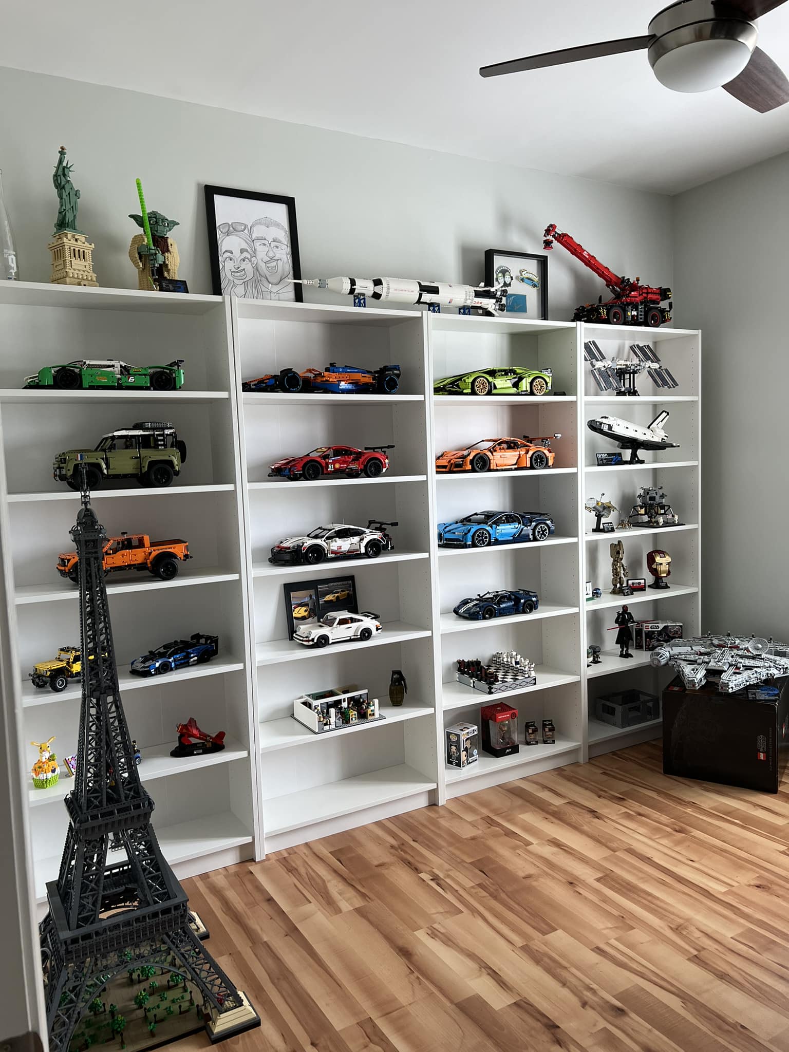 My LEGO Display Room via Ricky Reddock - Beyond the Brick | Facebook