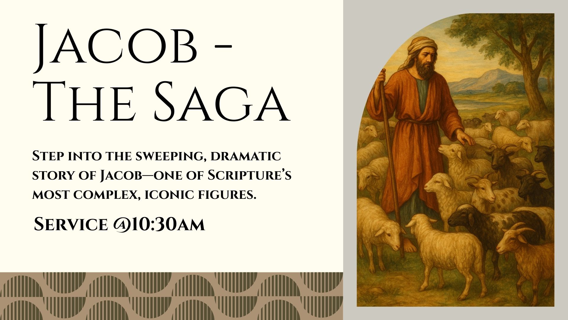 📖 Jacob – The Saga... - City Church - Corpus Christi | Facebook
