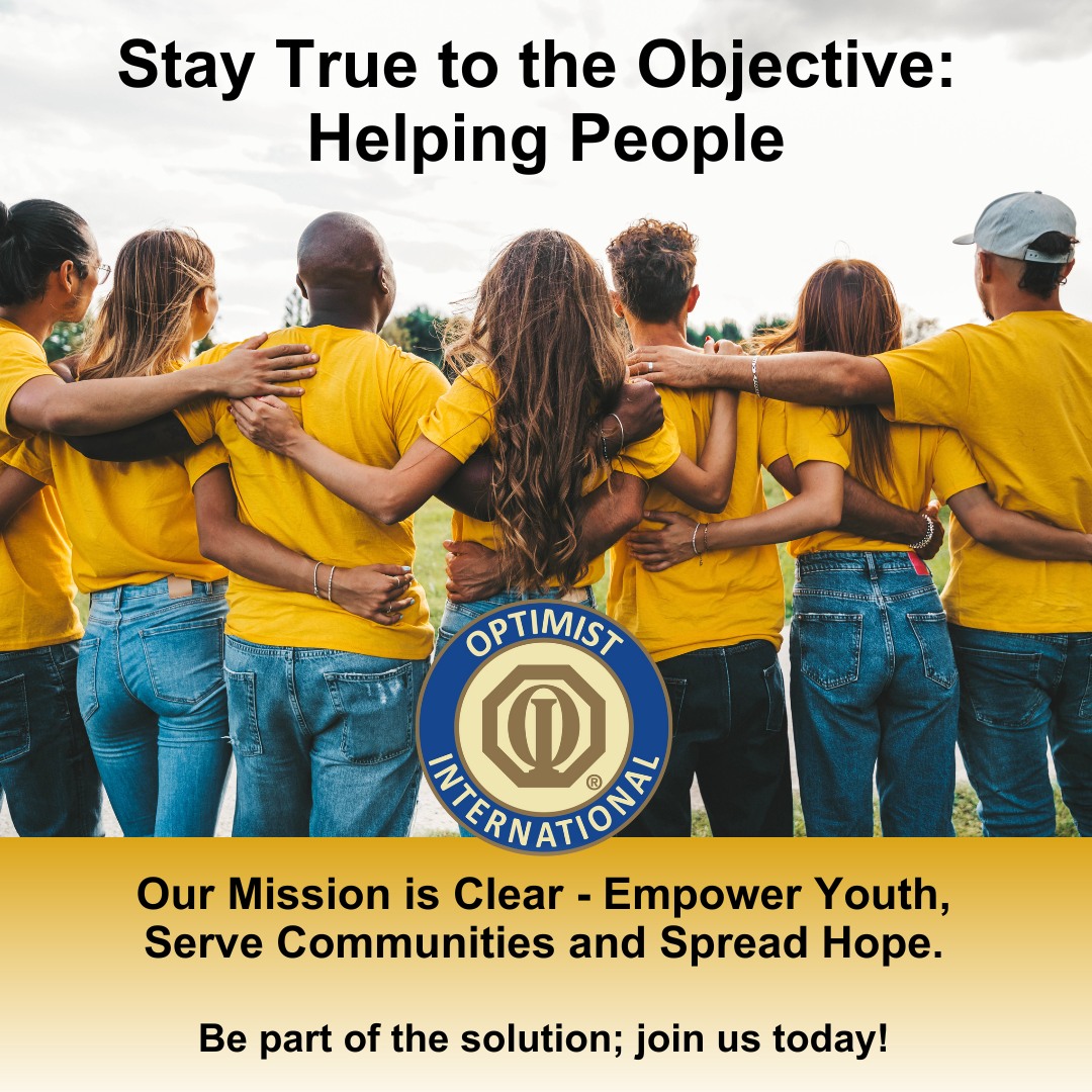 Optimist - 🚀 Be the difference today! By volunteering, you keep us on ...