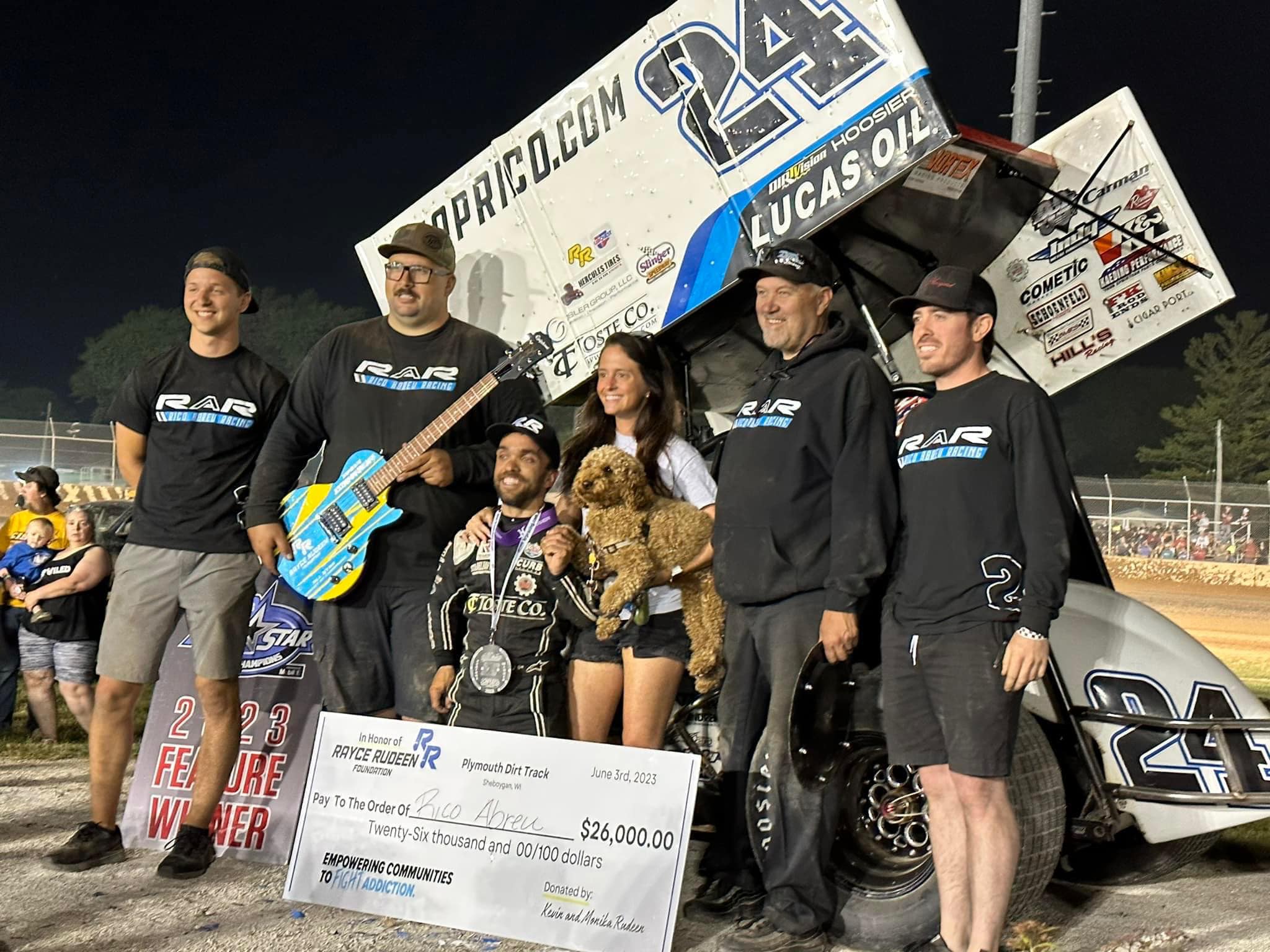RICO - I’m so proud of this team! Racing can be so tough,...