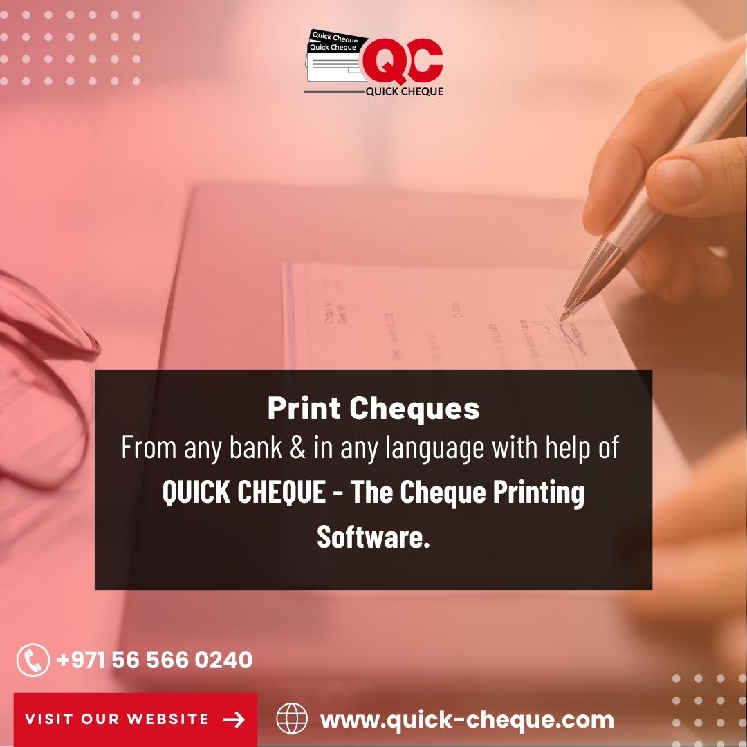 Quick Cheque - 👉𝐐𝐮𝐢𝐜𝐤 𝐂𝐡𝐞𝐪𝐮𝐞 - 𝐂𝐡𝐞𝐪𝐮𝐞 𝐏𝐫𝐢𝐧𝐭𝐢𝐧𝐠 𝐒𝐨𝐟𝐭𝐰𝐚𝐫𝐞 is reliable ...