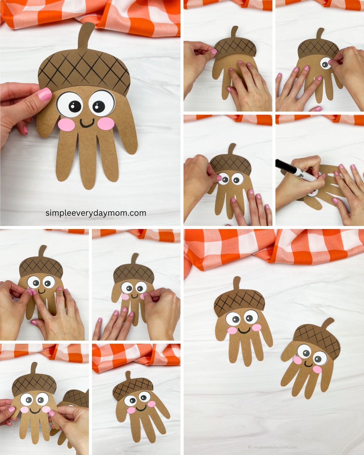 🖐️ Acorn Handprint Craft ️ Get the... - Fun Crafts For Kids