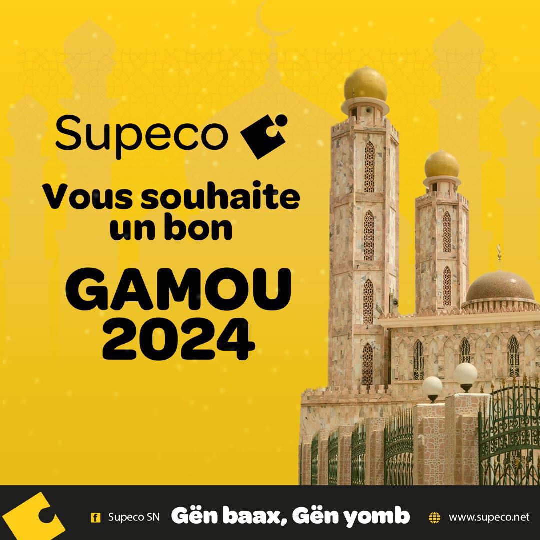 Supeco Senegal - À l'occasion du Gamou, nous célébrons la... | Facebook