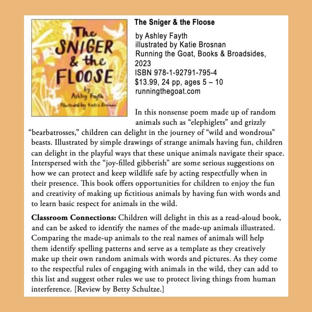 Ashley Fayth - THE SNIGER & THE FLOOSE has been...