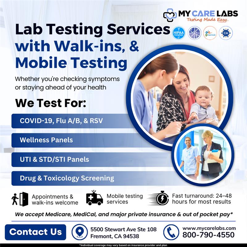 My - Skip the wait and get fast, accurate results with My Care Labs ...
