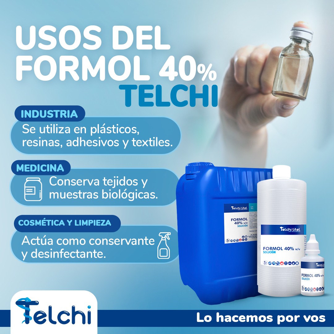 Laboratorios - ¿Sabías que el Formol 40% Telchi tiene múltiples usos ...