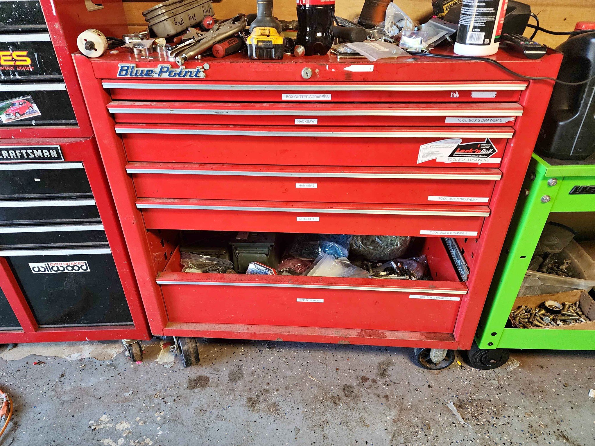 Blue point tool box 40 inch long 20 inch deep - Tool Boxes, Belts ...