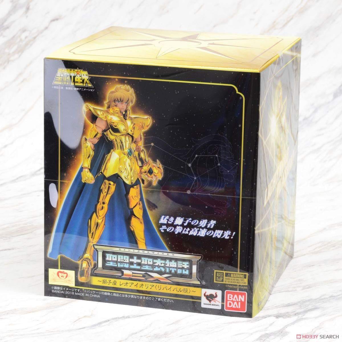 SAINT SEIYA MYTH CLOTH EX - LEO AIOLIA REVIVAL [BANDAI] in stock 