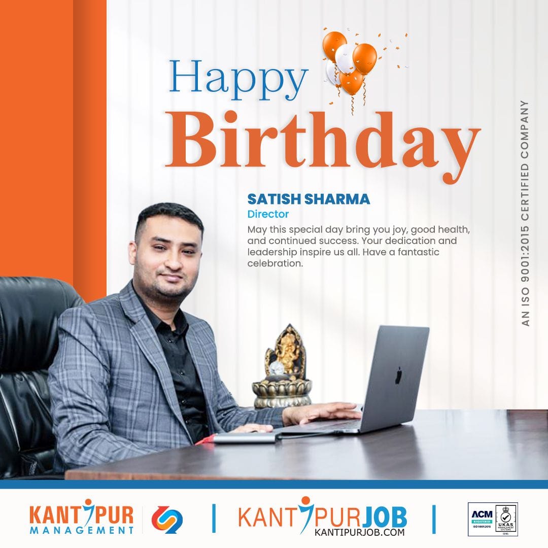 Today is your... - Kantipur Management Private Limited