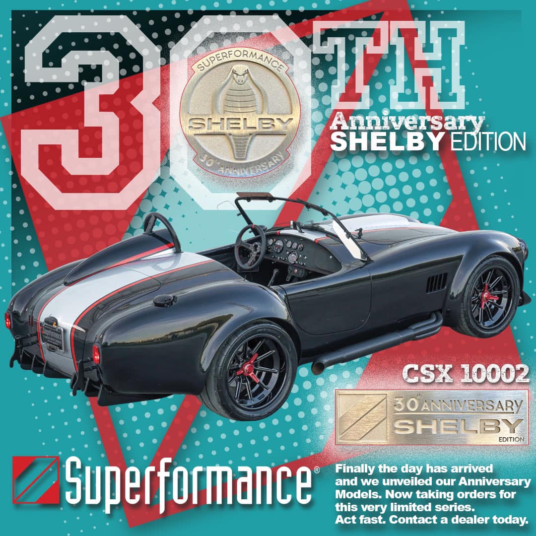 Only a handful remain. Build slots for the Superformance MkIII