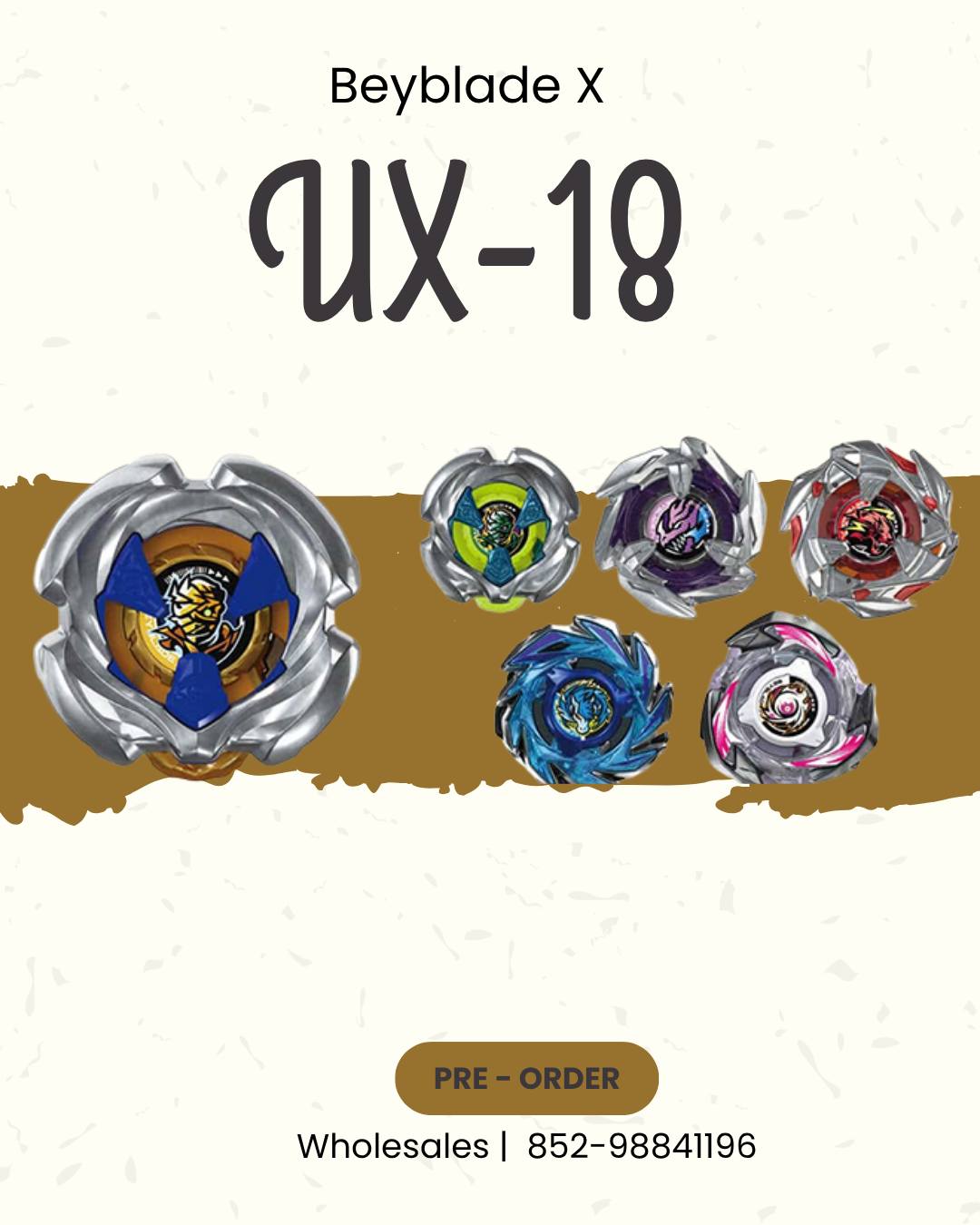 Beyblade X UX-18 random booster pre-order