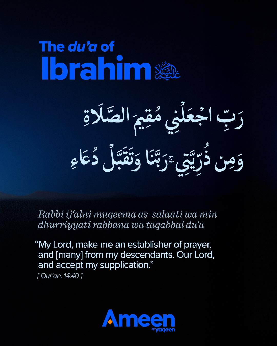 In the emptiness... - Yaqeen Institute for Islamic Research | Facebook