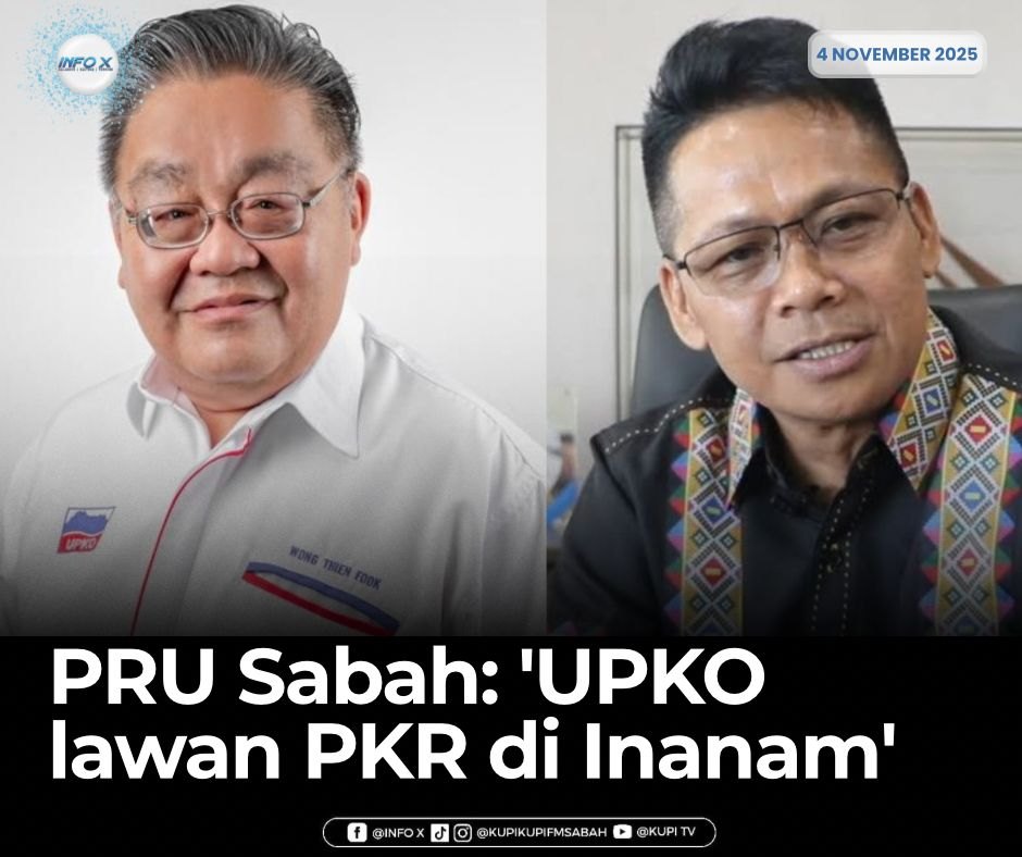 INFO X - Kerusi Dewan Undangan Negeri (DUN) Inanam bukan... | Facebook