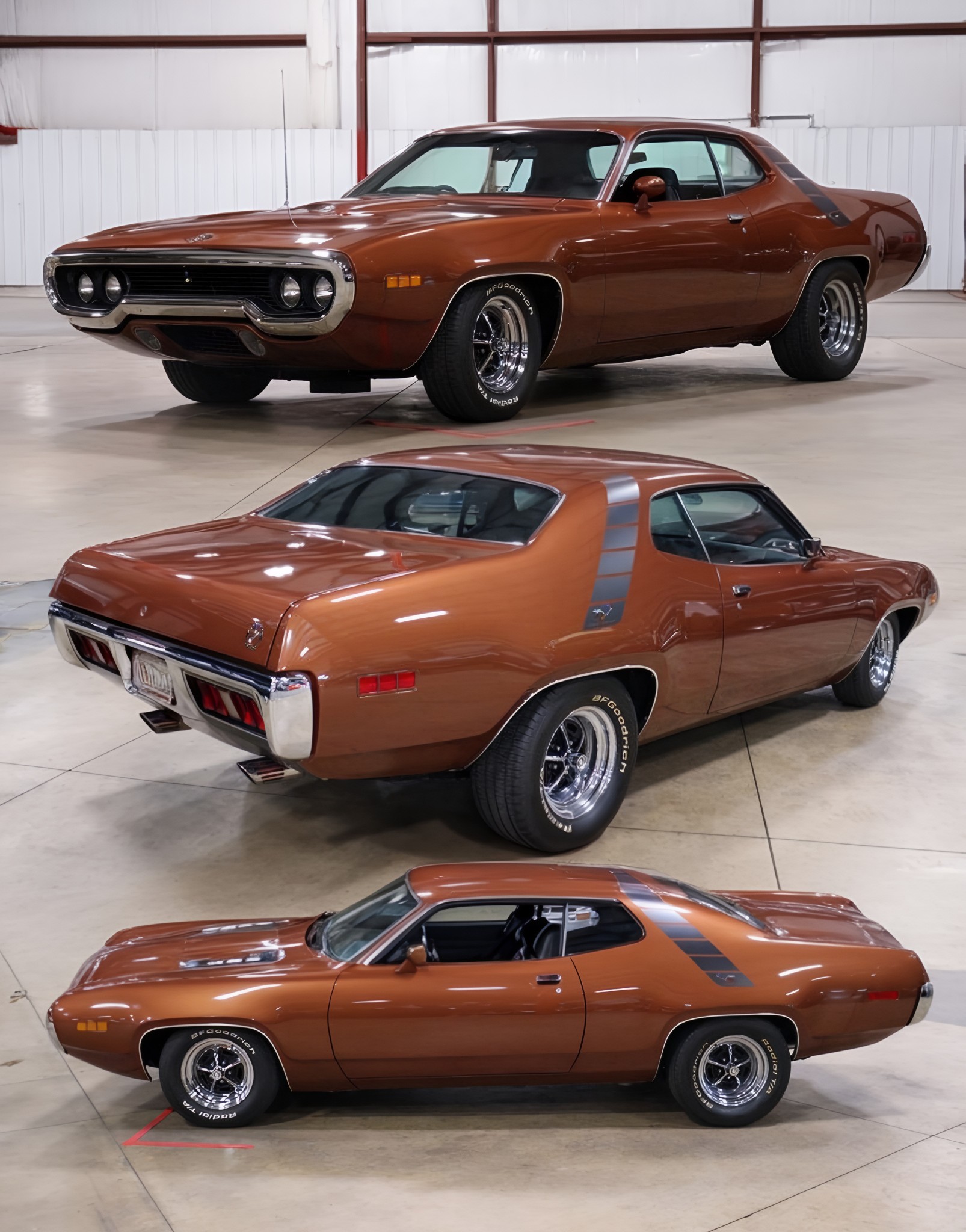 The 1971 Plymouth Road Runner is a classic American muscle car