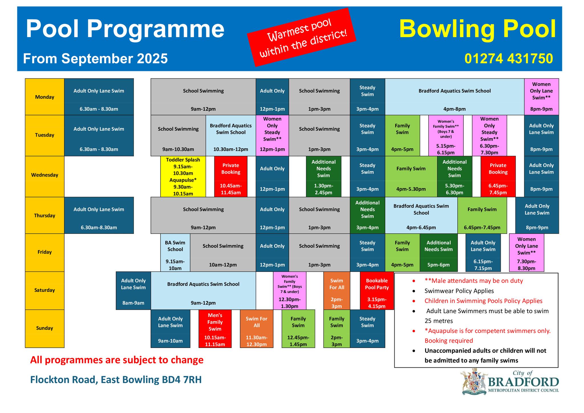Bowling Pool and Gym | Bradford