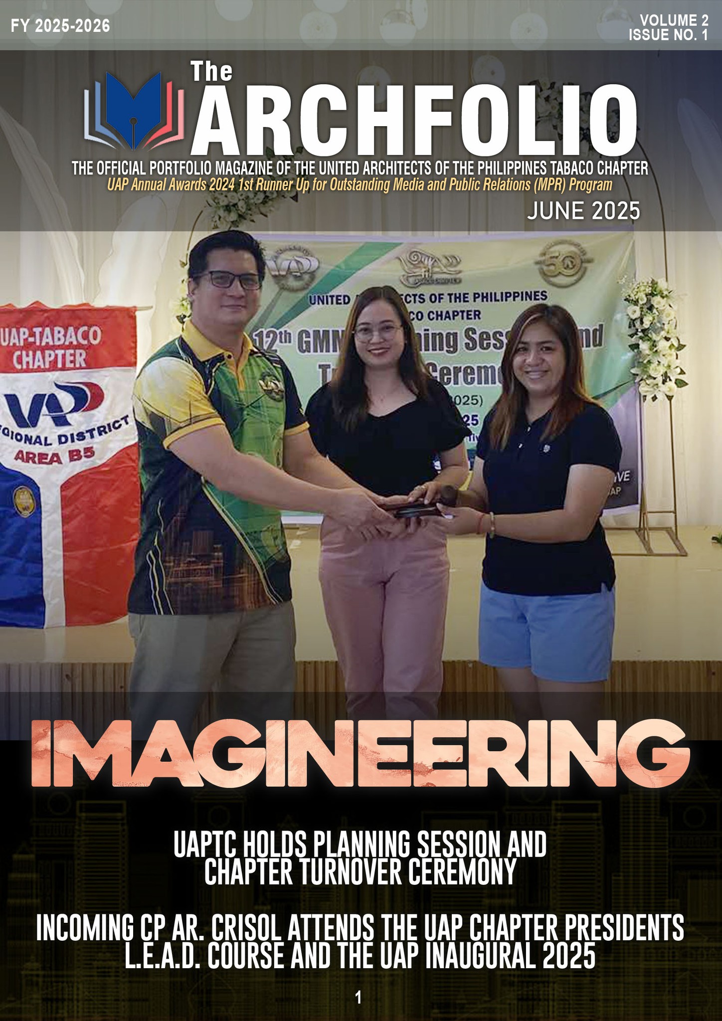 𝙄𝙈𝘼𝙂𝙄𝙉𝙀𝙀𝙍𝙄𝙉𝙂 𝘈𝘙𝘊𝘏𝘍𝘖𝘓𝘐𝘖 𝘝𝘰𝘭. 𝟤 𝘐𝘴𝘴𝘶𝘦... - UAP Tabaco Chapter | Facebook