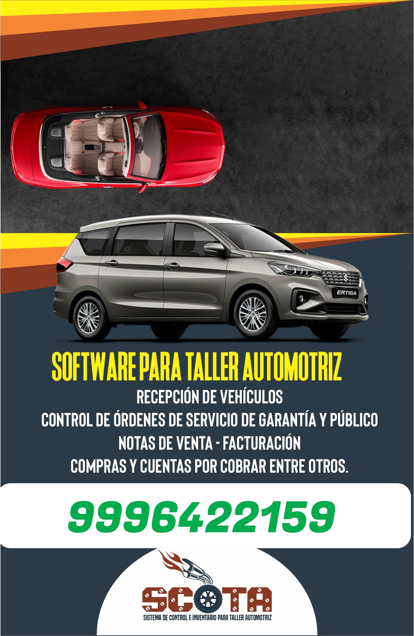 SCOTA - SCOTA sistema de control e inventario para taller Ideal para ...
