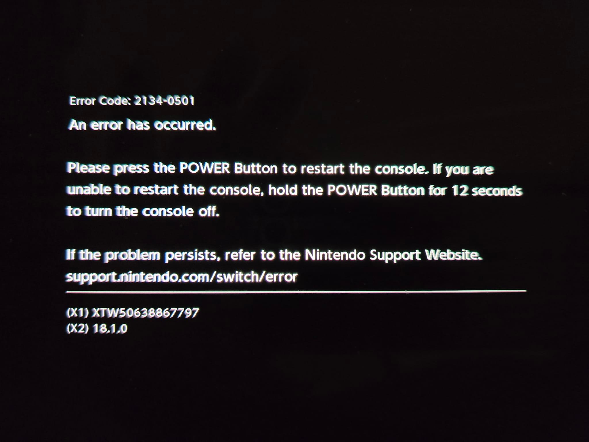 What to do with a malfunctioning Nintendo Switch OLED console?
