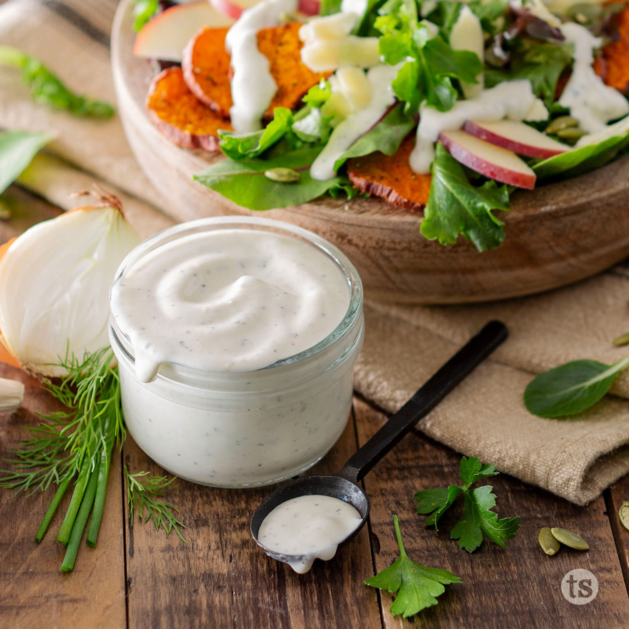 crisp and green ranch dressing recipe & inspired meal with 10001 < 15000