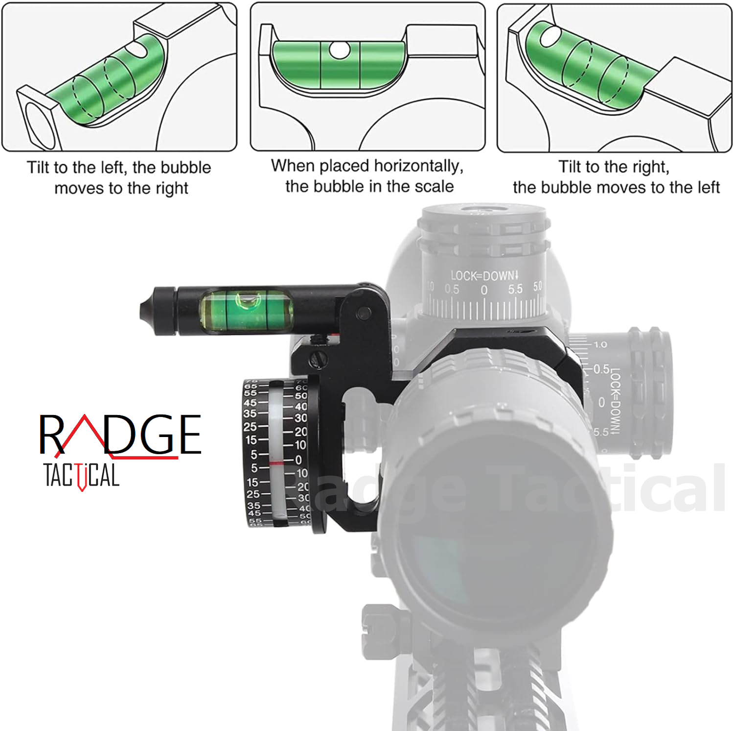 RADGE - ‼️Precision Angle Calibrator Level Calibrator Rifle Scope Ring‼ ...