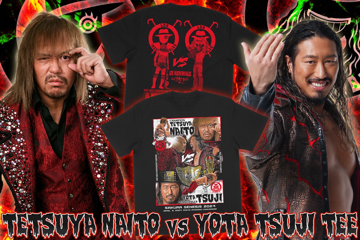 Tetsuya Naito x Hiromu Takahashi Face Towel [Pre-Order] 🛒 Pre