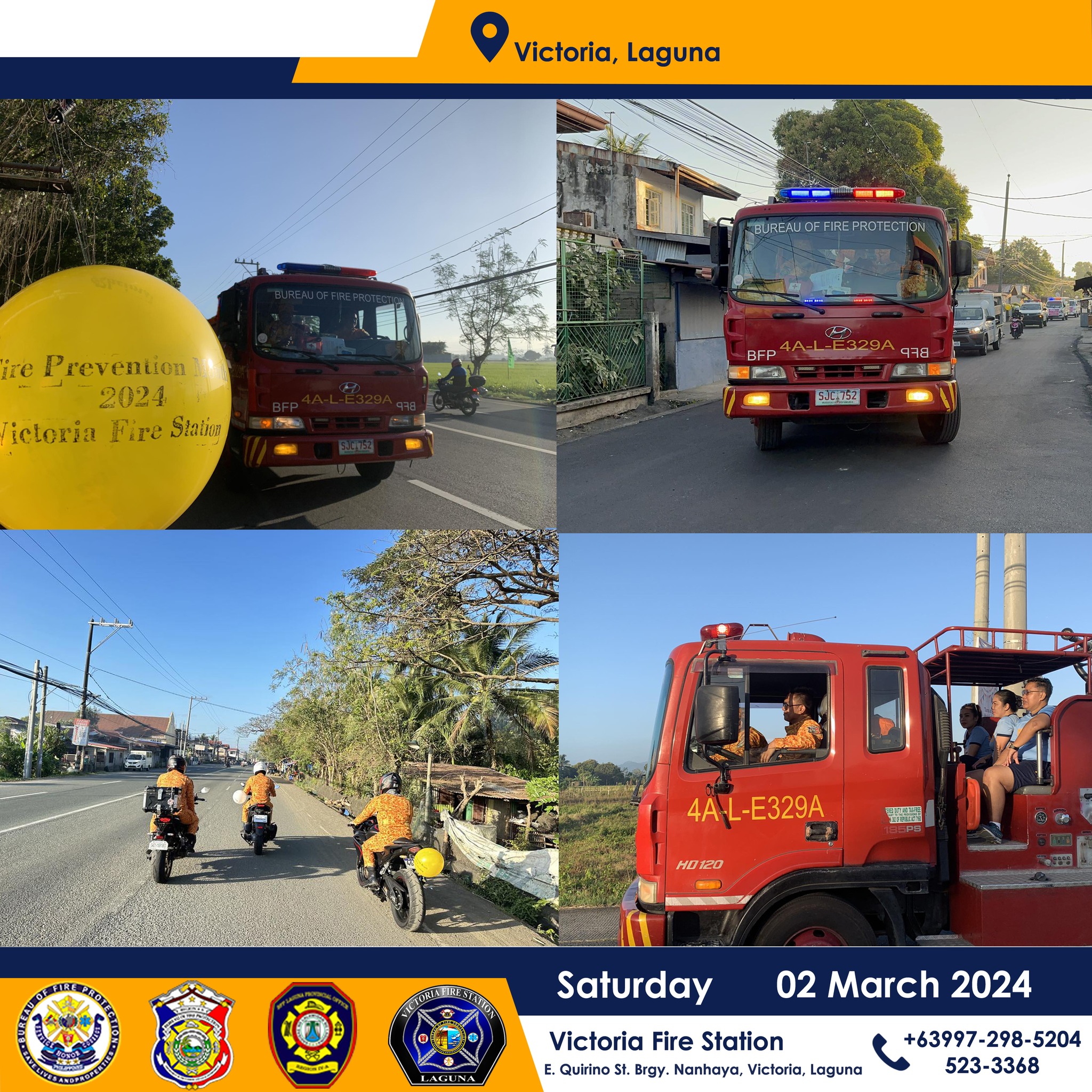 IN FRAMES: 02 March 2024,... - BFP R4A Victoria Fire Station | Facebook