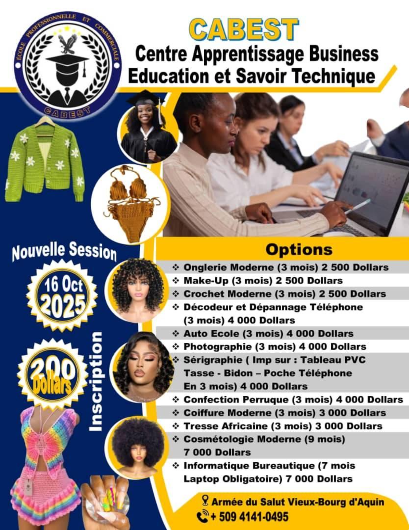Université... - Cabest: école professionnelle et commerciale | Facebook