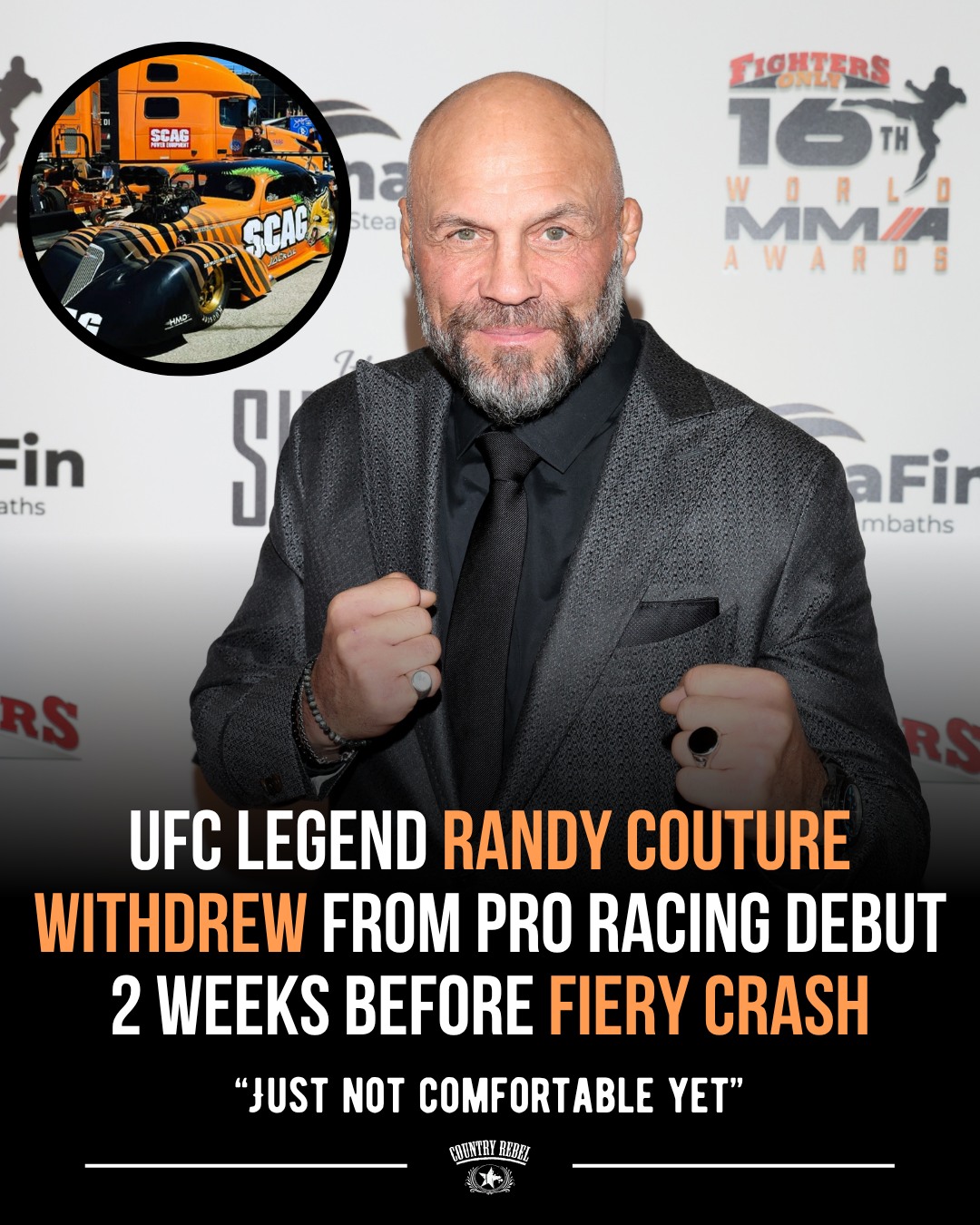 Classic - UFC legend Randy Couture was airflighted to a burn center ...