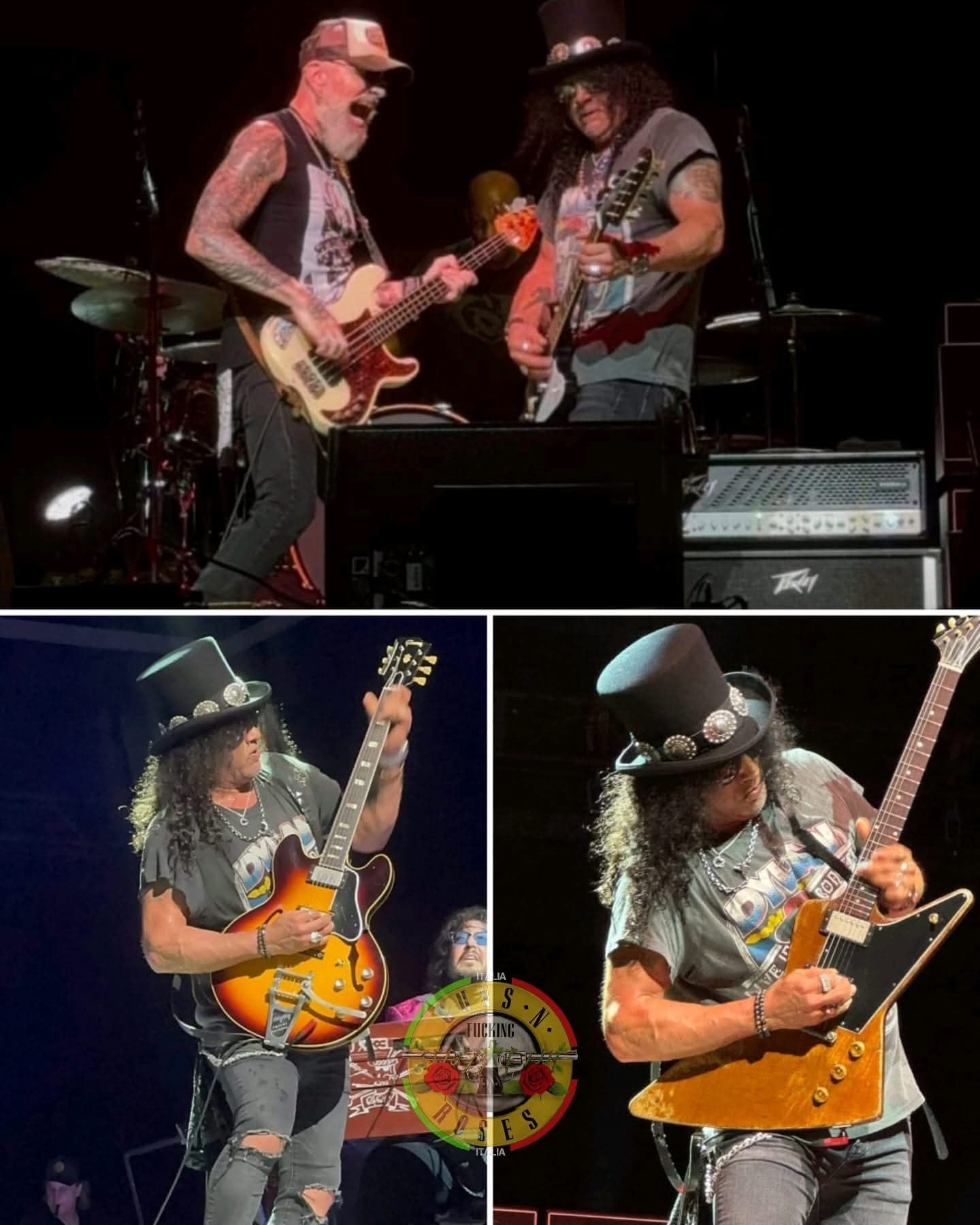 Guns - First pics of Slash 's Blues Ball at the BayCare Sound in ...