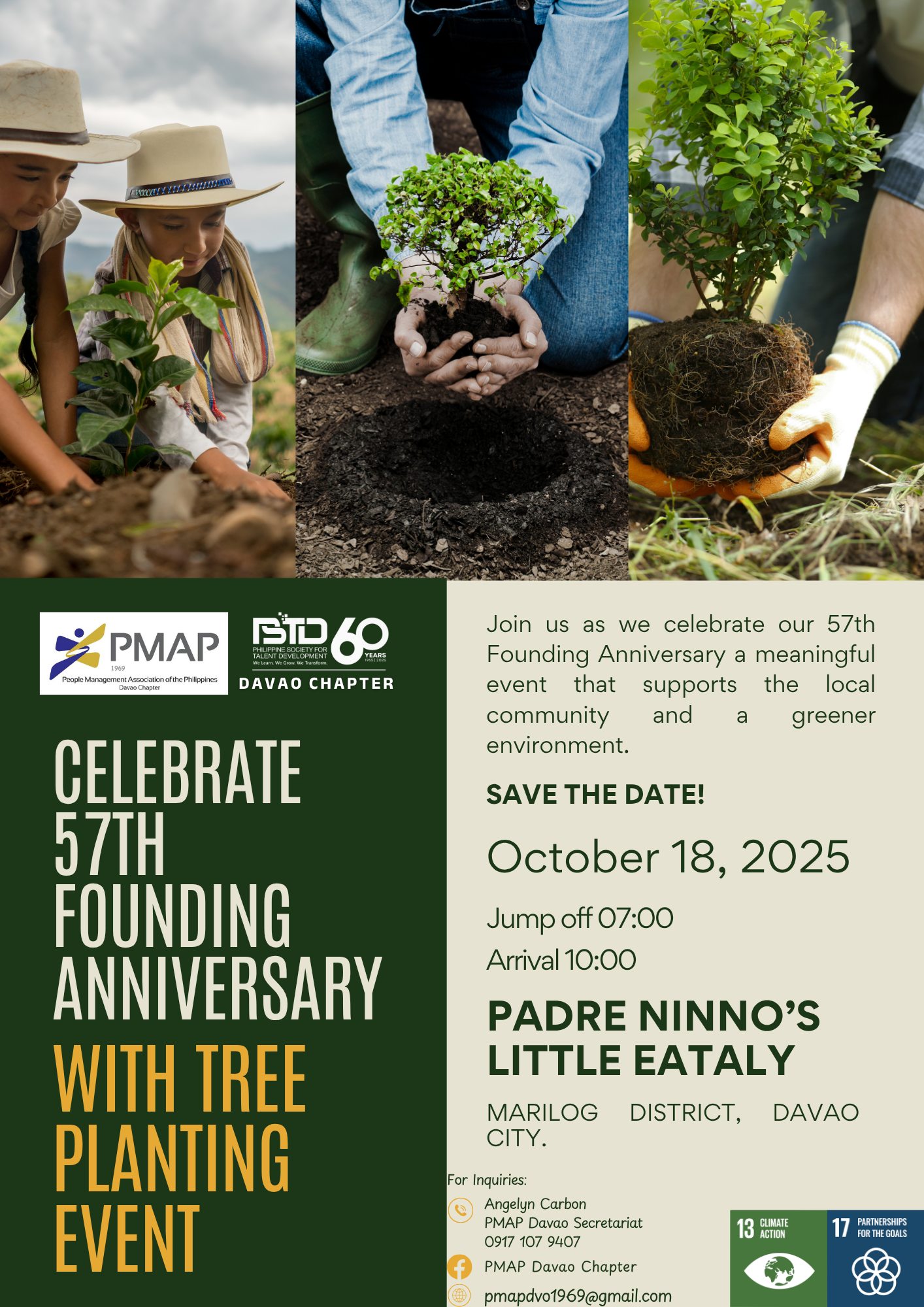🌿 IN PARTNERSHIP | PMAP Davao @ 57: Growing with Purpose 💙 The People ...
