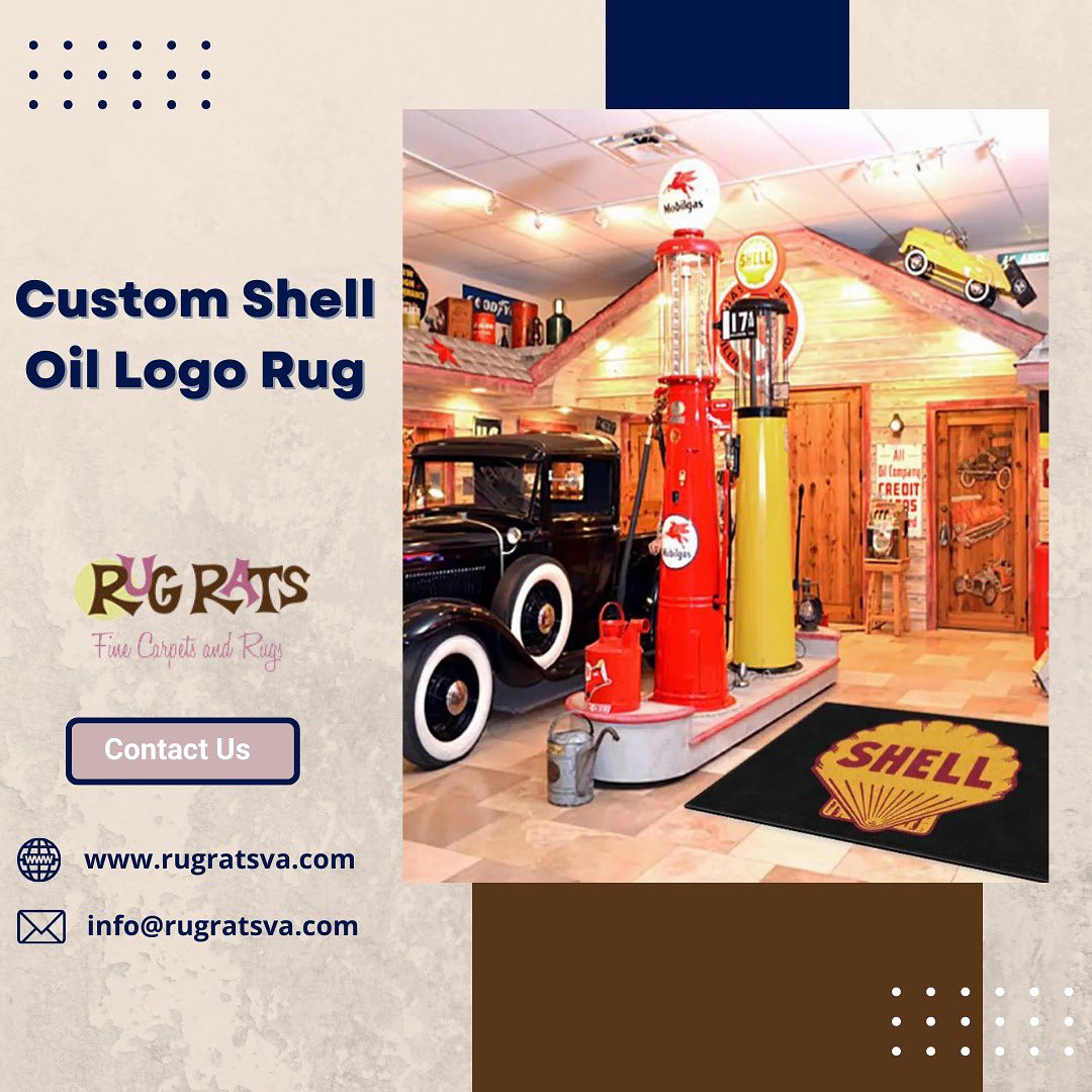 ️The Shell Oil logo... - Rug Rats Fine Carpets & Custom Rugs | Facebook