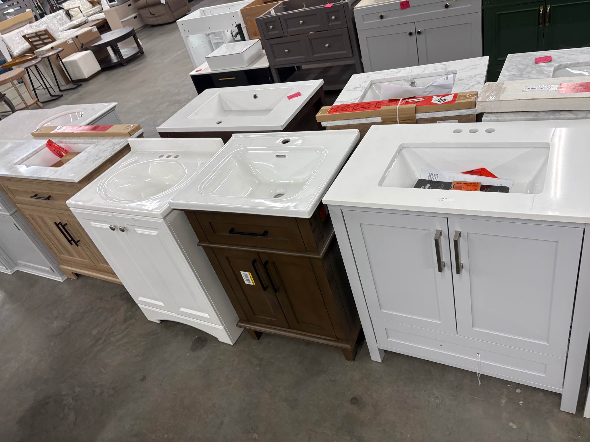 Brand new Discounted bathroom vanities from Home Depot - Vanities
