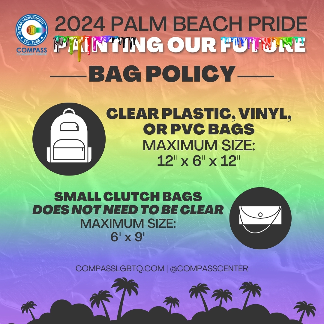 Compass - 🚨 Attention Pride-goers! 🚨 🎒 Planning to bring... | Facebook