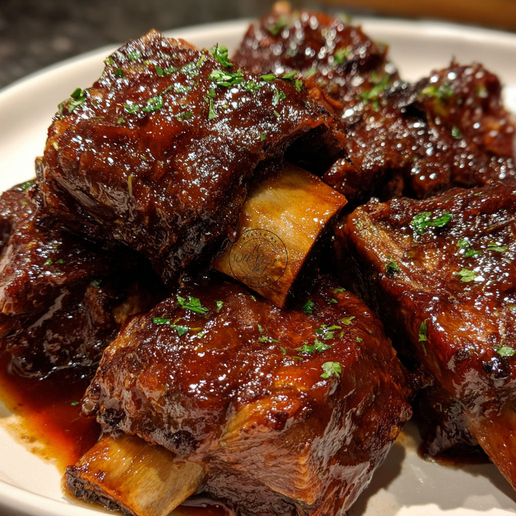 The Old - 🧑‍🍳Slow Cooker Barbequed Beef Ribs 1 cup water 1 cup ketchup ...