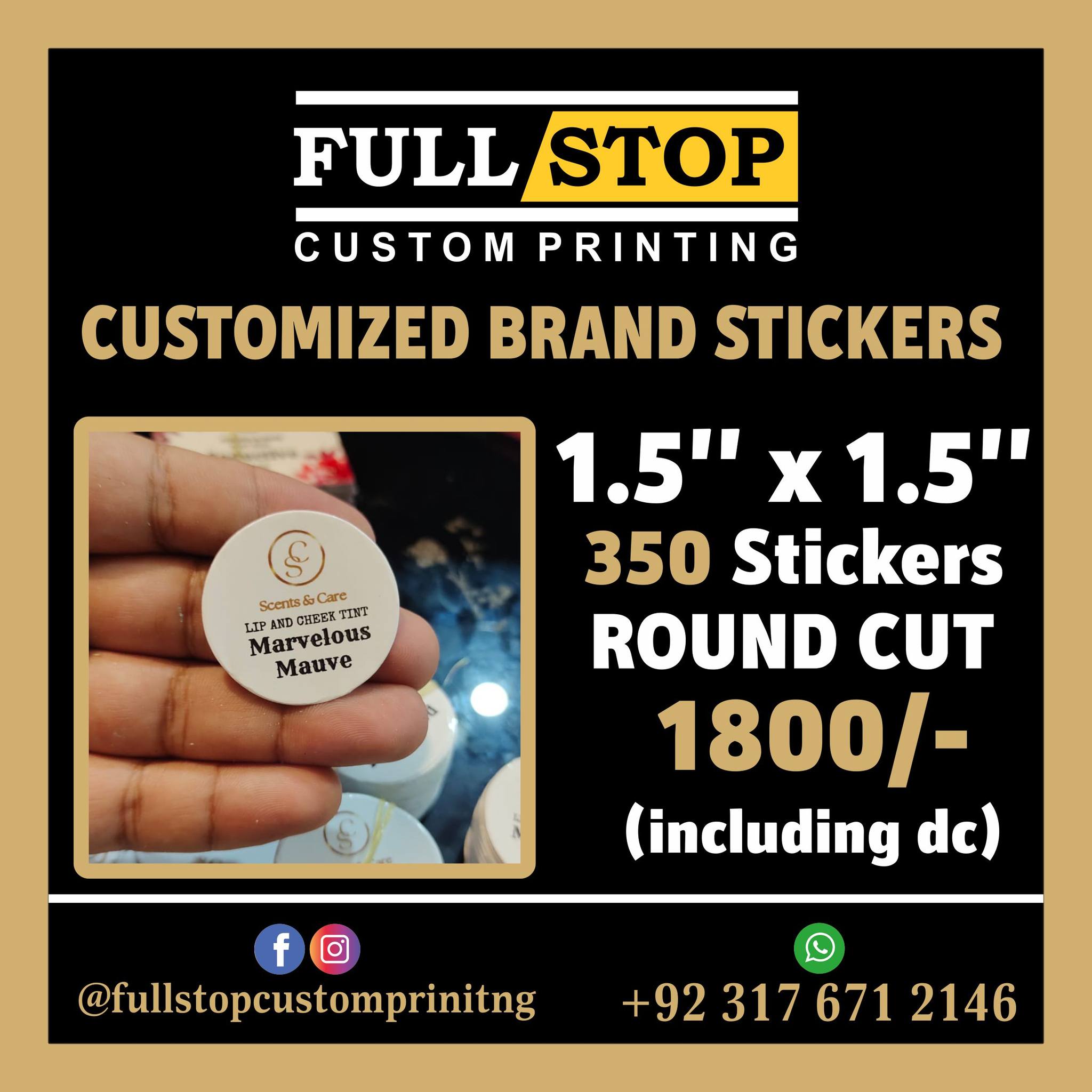 FULL STOP Custom Printing | Multan