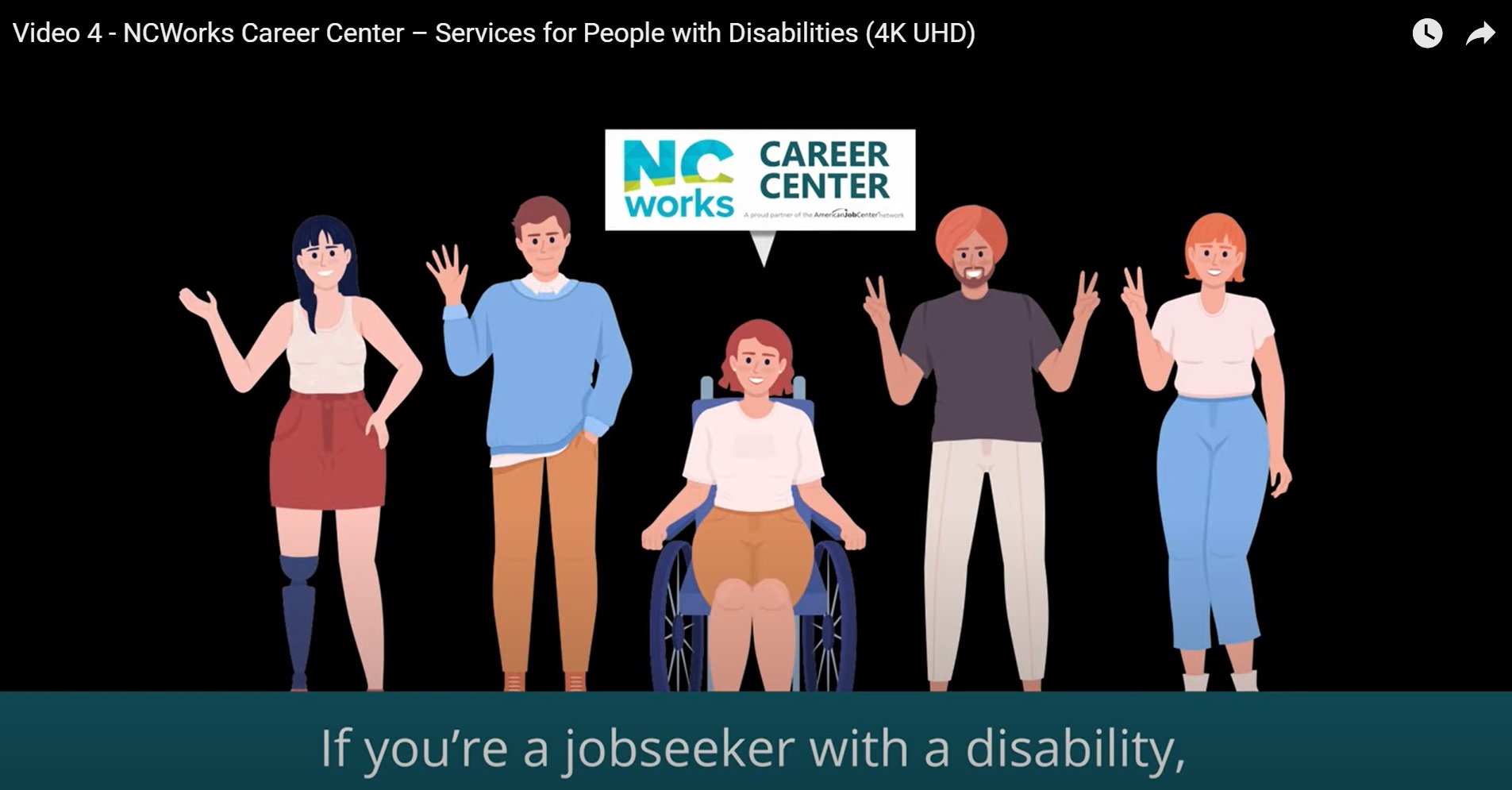 N.C. - Our NCWorks Training Center recently released a new video ...