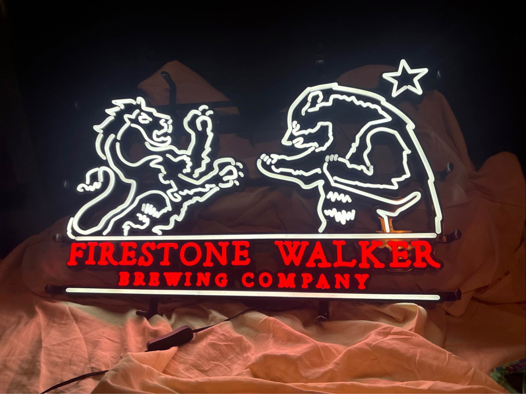 Firestone walker brewing company light up hanging sign - Plaques ...