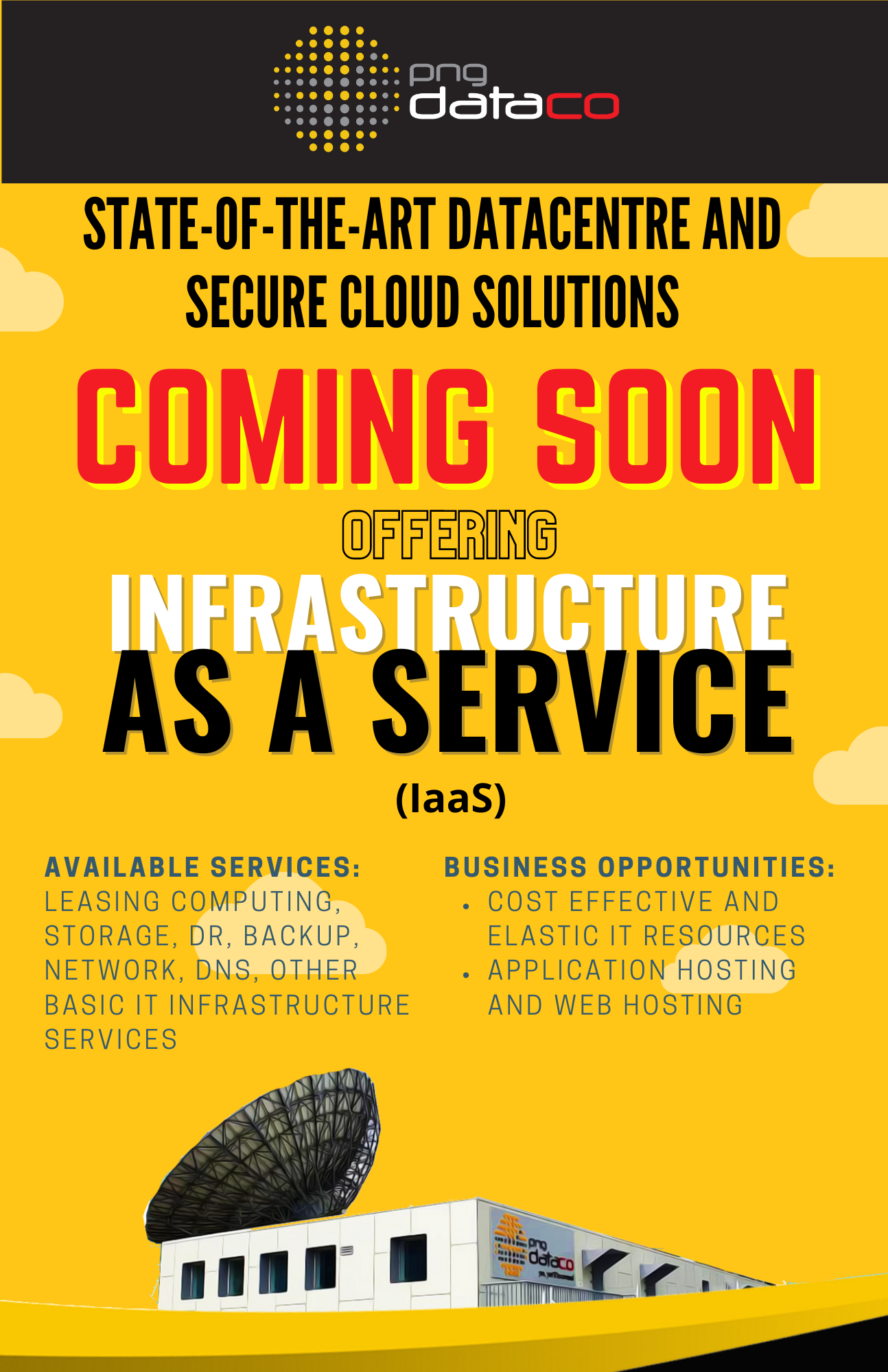 PNG Dataco - COMING SOON! 🇵🇬 Infrastructure as a Service... | Facebook