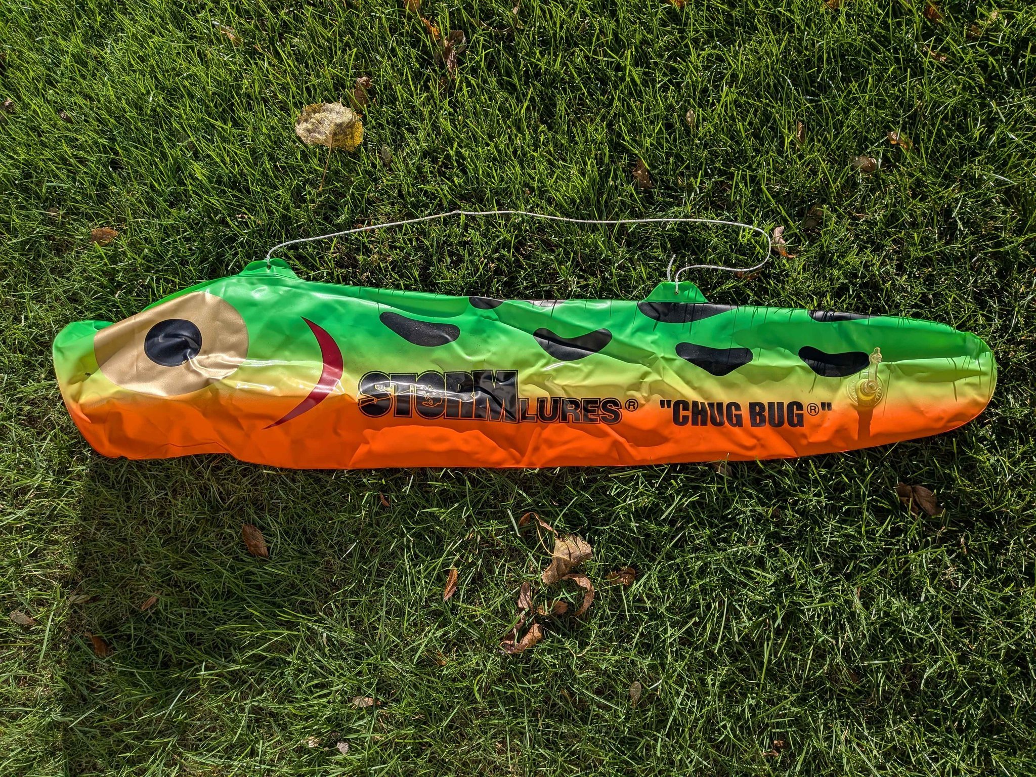 Storm Lure Inflatable Chug Bug - Vintage Advertising Piece - Fishing ...