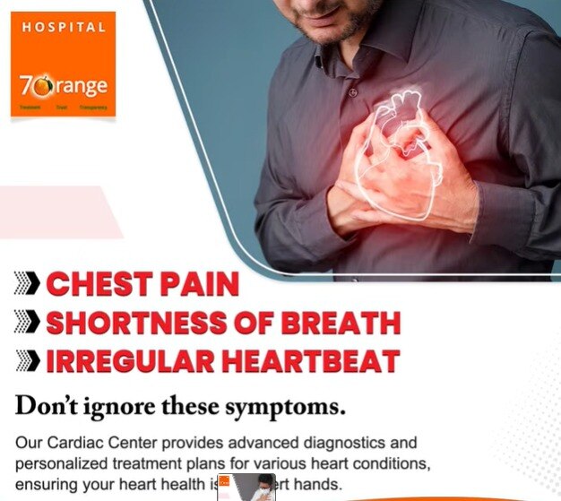 Don't ignore these warning signs of heart trouble. Chest pain ...