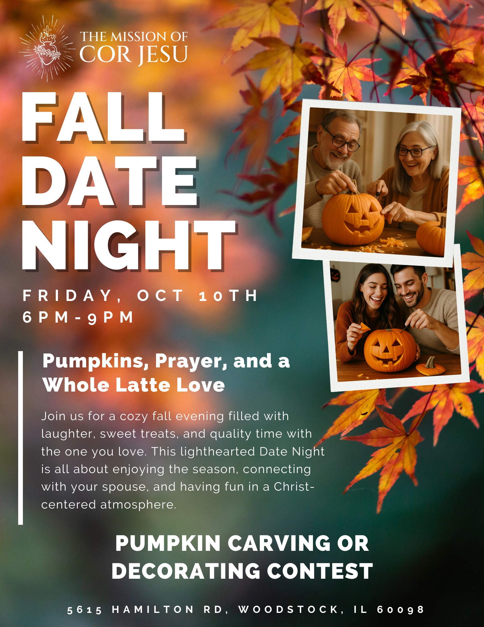 Fall Date Night at The Mission... - The Mission of Cor Jesu | Facebook