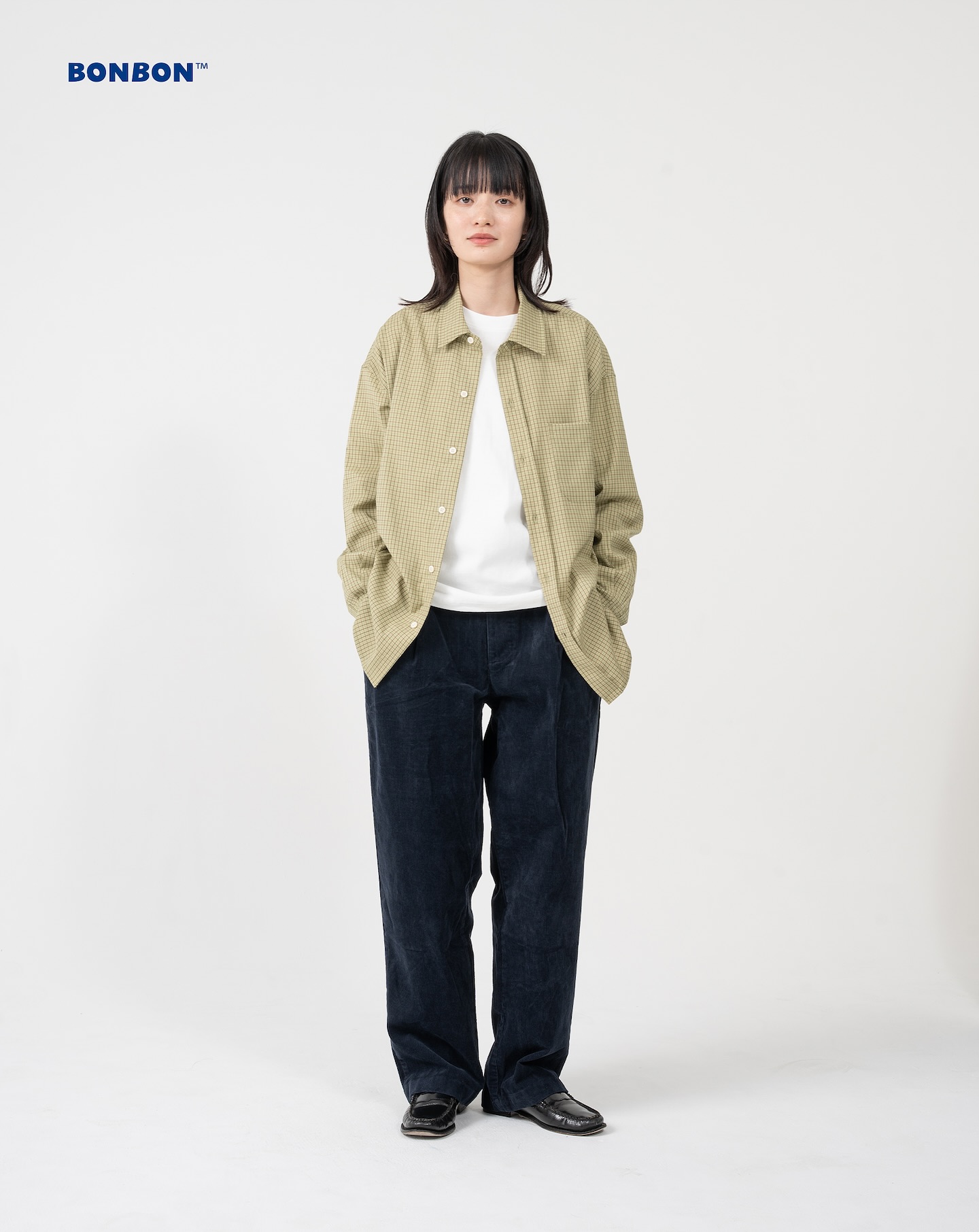 プレミアムツータックジーンズ B5121 BONBONプレミアムラインの新作
