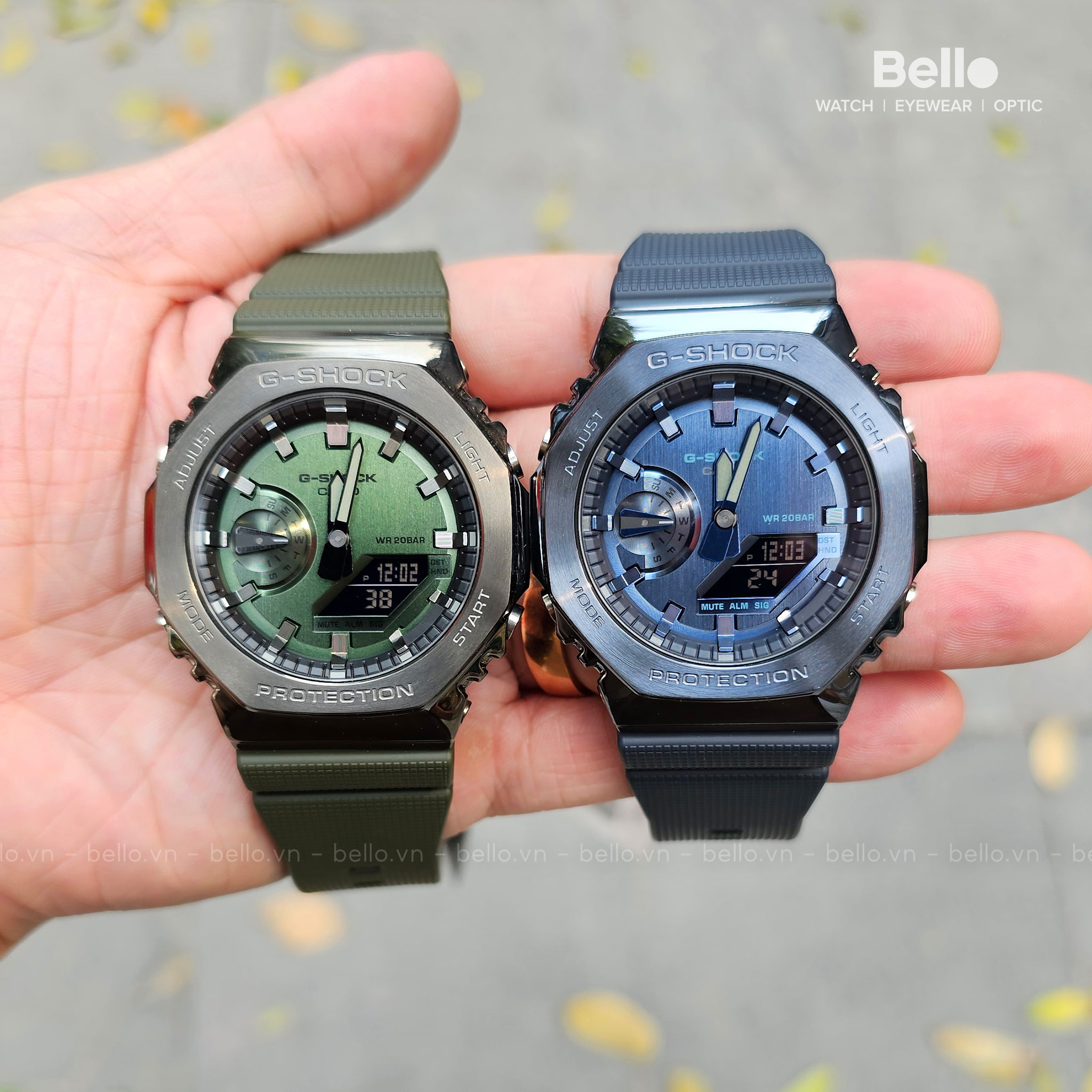 G-Shock - Mặt xanh lá: https://bello.vn/products/casio-g-shock-gm-2100b ...